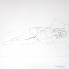 Portfolio Libro nero - Prurito con disegno originale 24