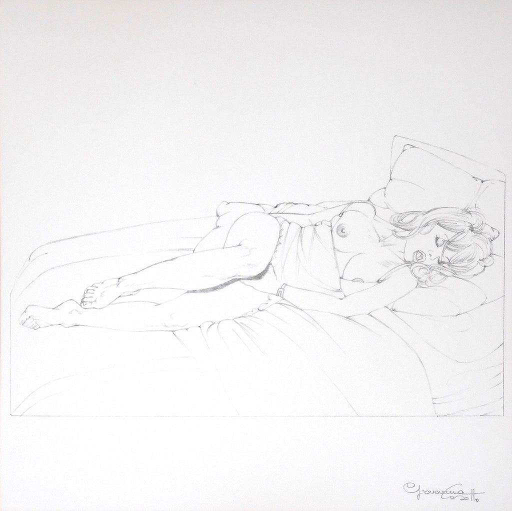 Portfolio Libro nero - Prurito con disegno originale 28