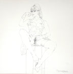 Portfolio Libro nero - Prurito con disegno originale 28