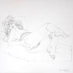 Portfolio Libro nero - Prurito con disegno originale 28