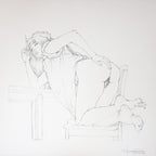 Portfolio Libro nero - Prurito con disegno originale 28