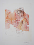 Casotto Portfolio Liquide 2 with original drawing 11