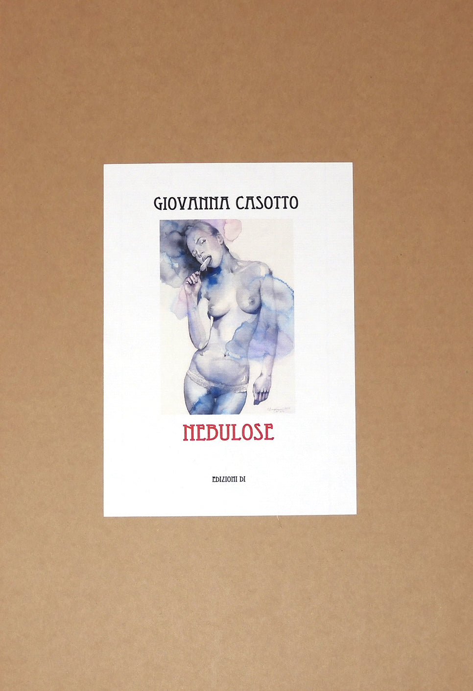 Casotto Portfolio Nebulose con Bacio originale P.A.