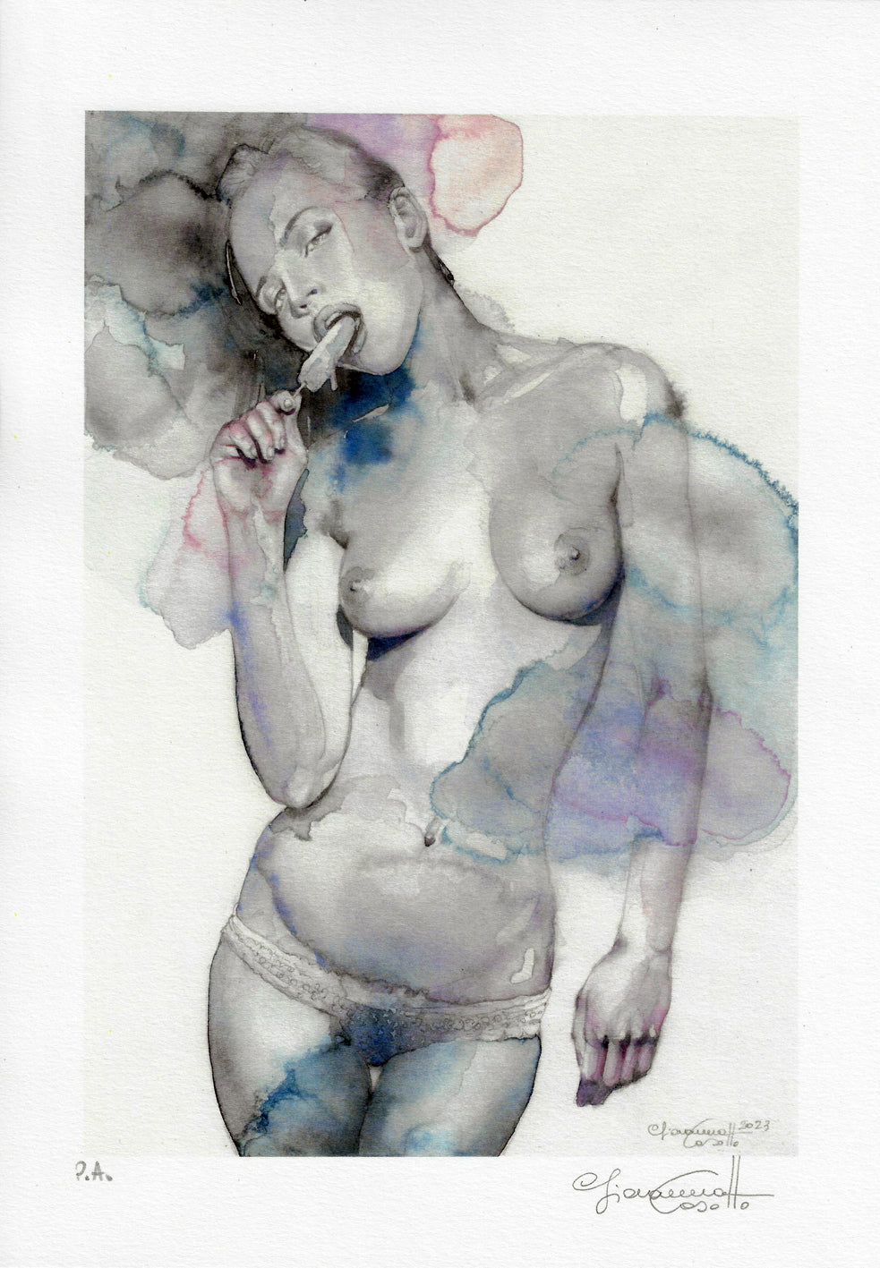 Stampa Firmata Nebulose 1