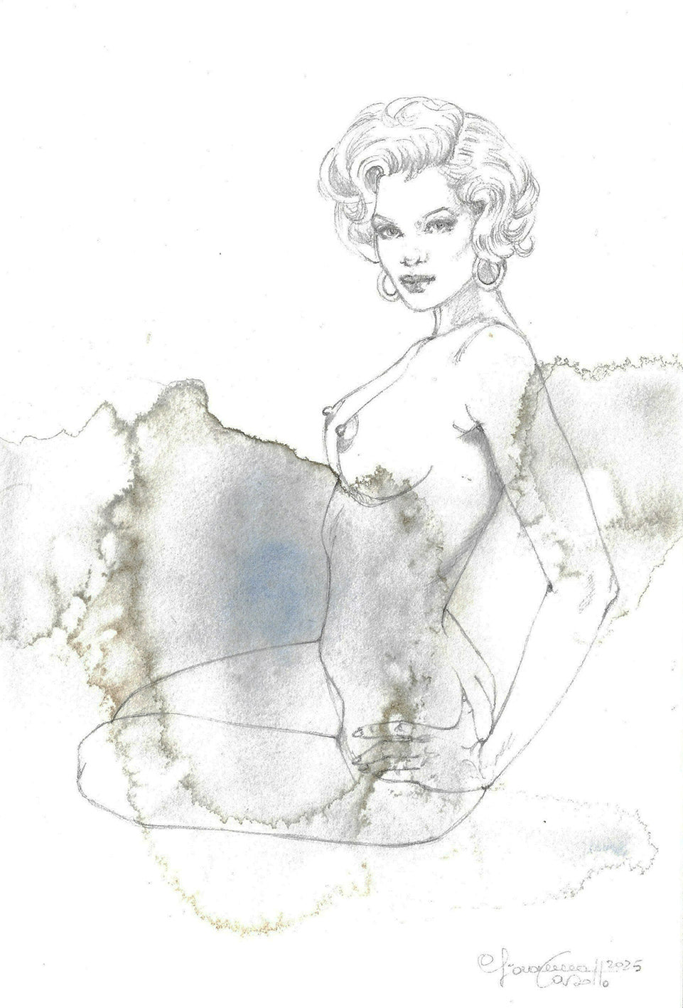 Giovanna Casotto - Valentina Carrera Volume Simbiosi  CON ACQUARELLO ORIGINALE 1