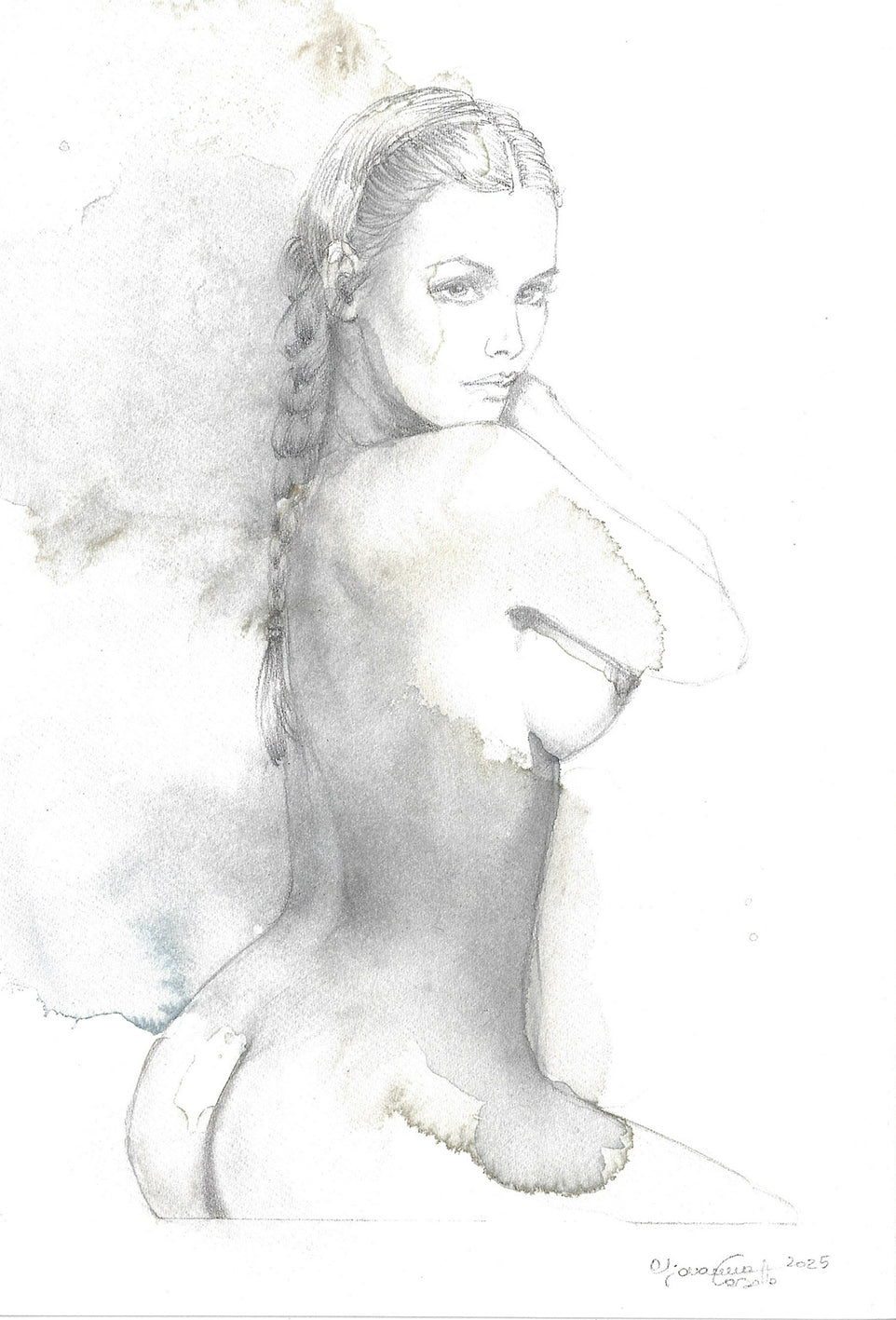 Giovanna Casotto - Valentina Carrera Volume Simbiosi  CON ACQUARELLO ORIGINALE