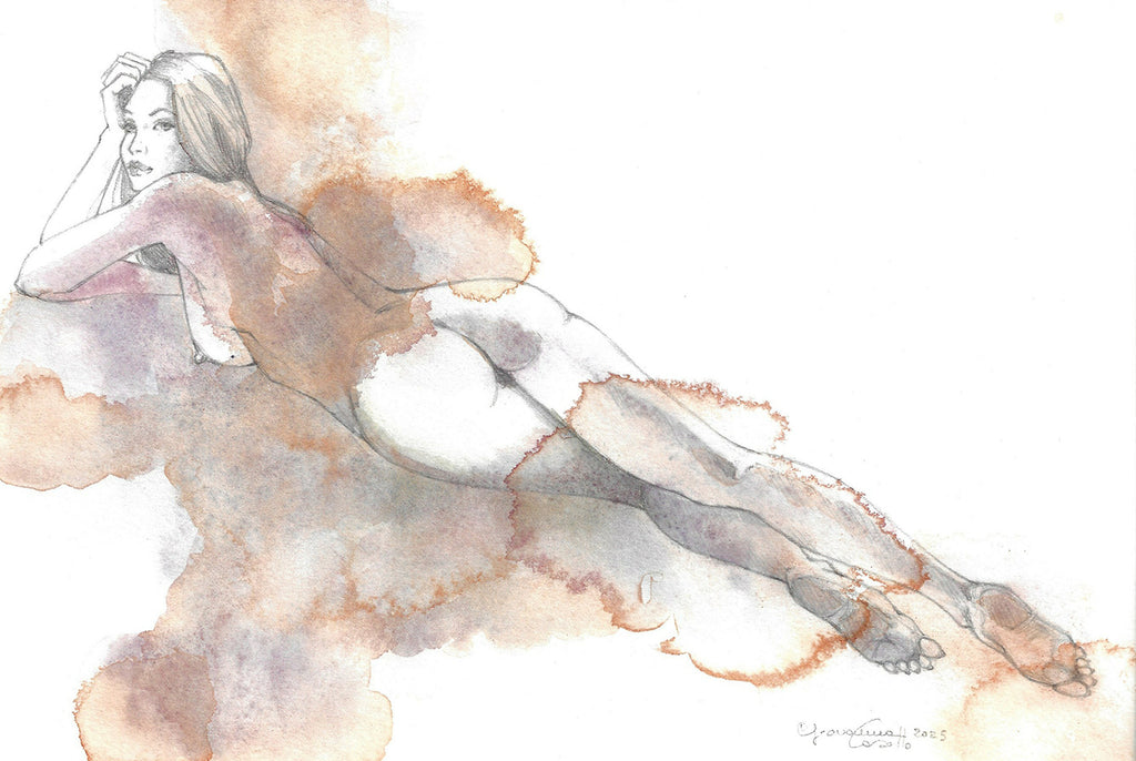 Giovanna Casotto - Valentina Carrera Volume Simbiosi  CON ACQUARELLO ORIGINALE 9