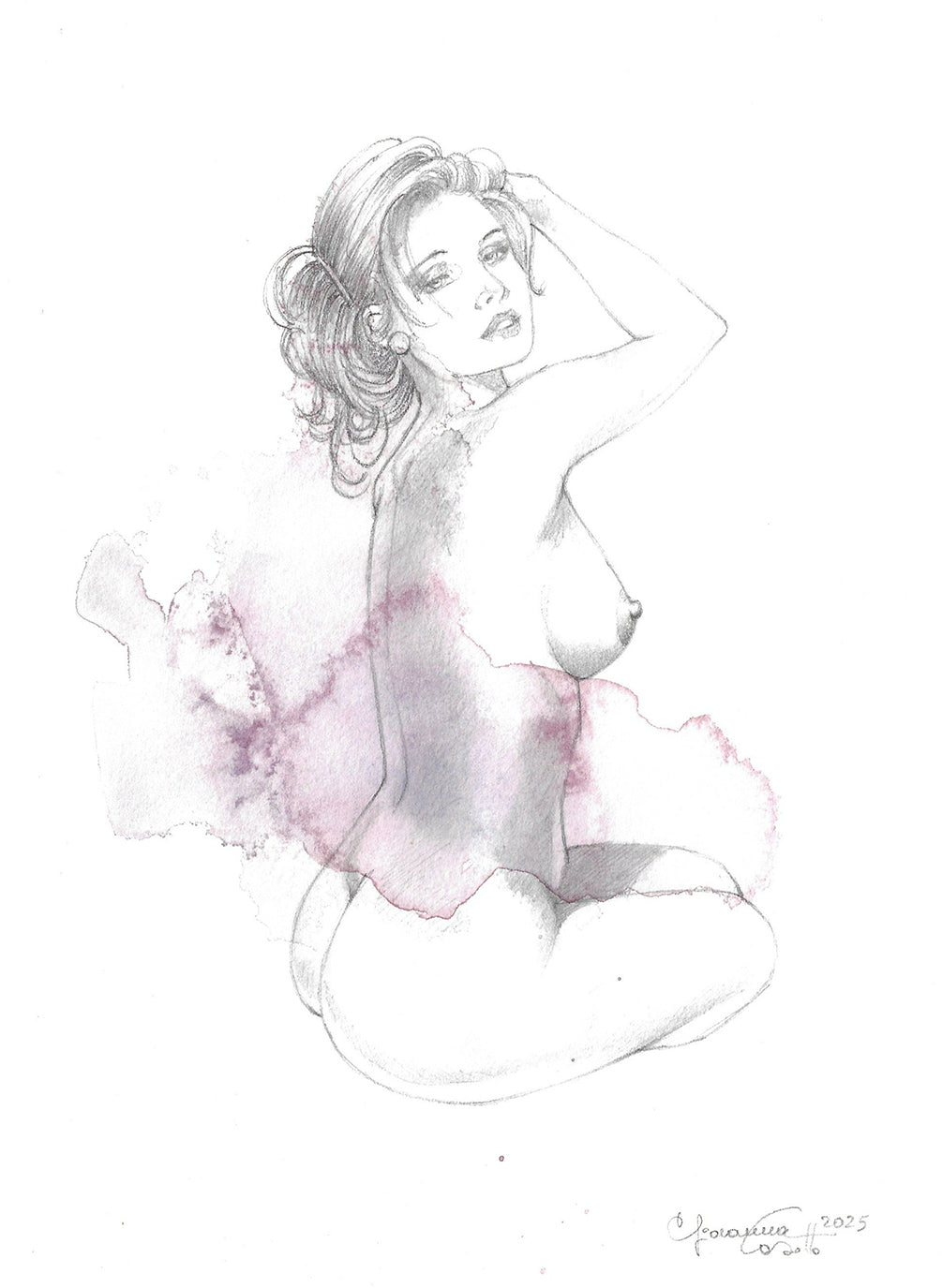 Giovanna Casotto - Valentina Carrera Volume Simbiosi  CON ACQUARELLO ORIGINALE 8