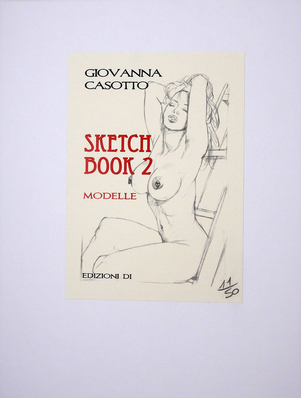 Casotto Volume Sketch Book 2 - Modelle- Limited P.A.