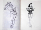 Casotto Volume Sketch Book 2 - Modelle- Limited con disegno originale 13 - P.A. -