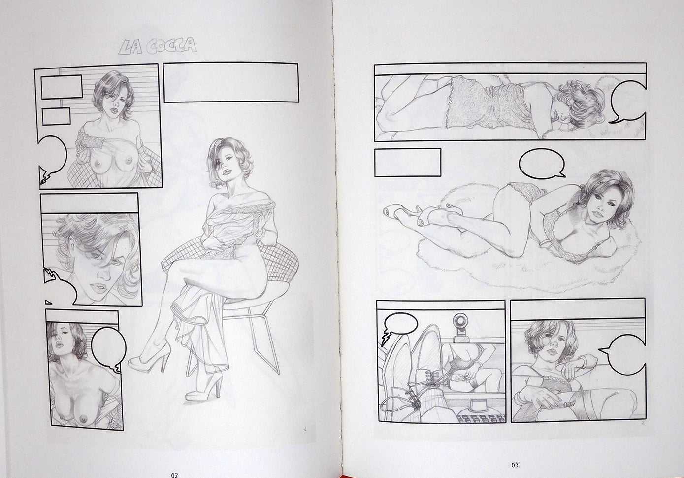 Casotto Volume Sketch Book 2 - Modelle- Limited con disegno originale 9 - P.A. -