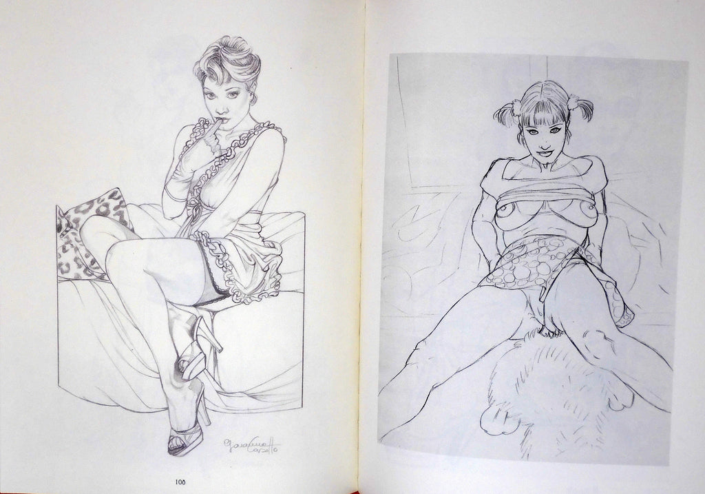 Casotto Volume Sketch Book 2 - Modelle- Limited con disegno originale 13 - P.A. -