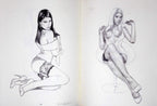 Casotto Volume Sketch Book 2 - Modelle- Limited con disegno originale 13 - P.A. -