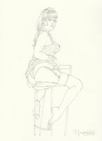Casotto Volume Sketch Book 2 - Modelle- Limited con disegno originale 13 - P.A. -