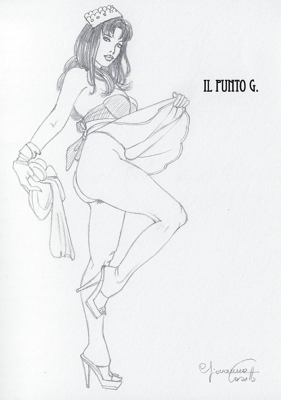 Casotto Artbook "Il Punto G." con disegno originale 16