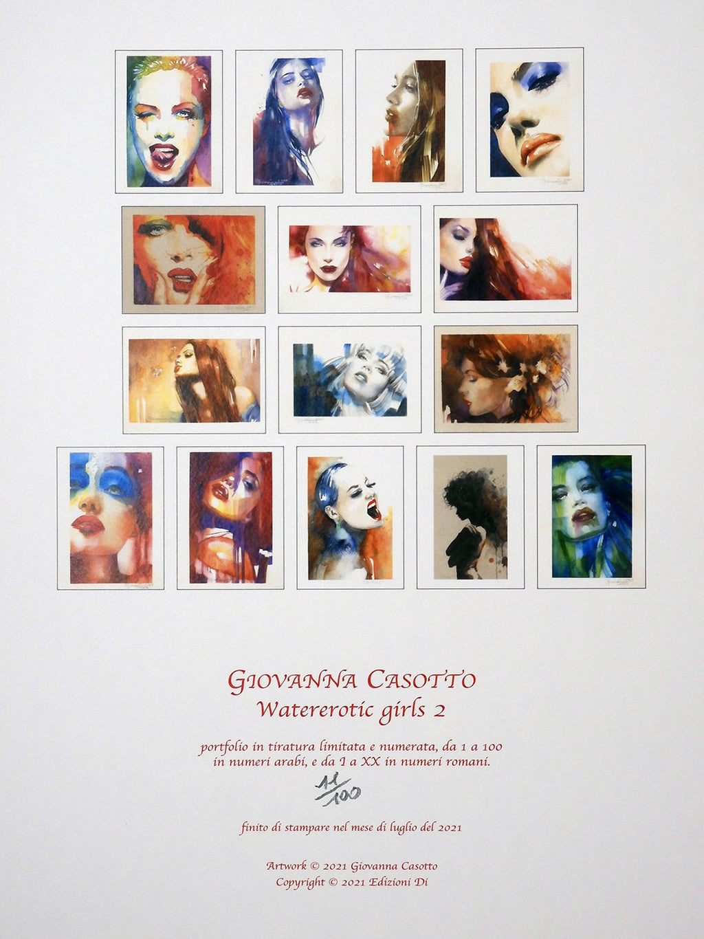 Casotto Portfolio Watererotics Girls 2 Con Disegno Originale 10
