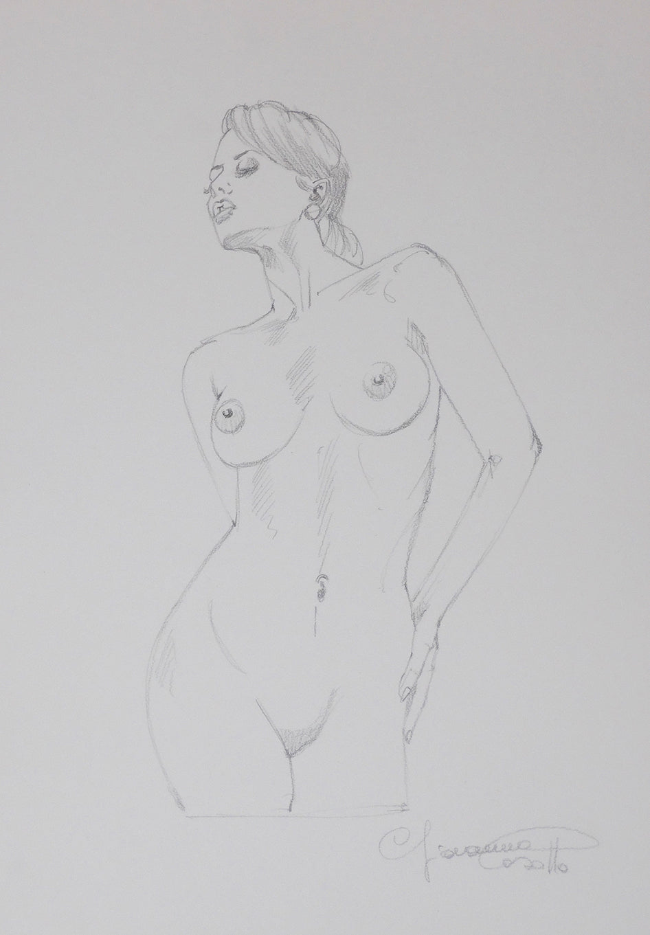 Casotto Portfolio Nebulose con disegno originale 13