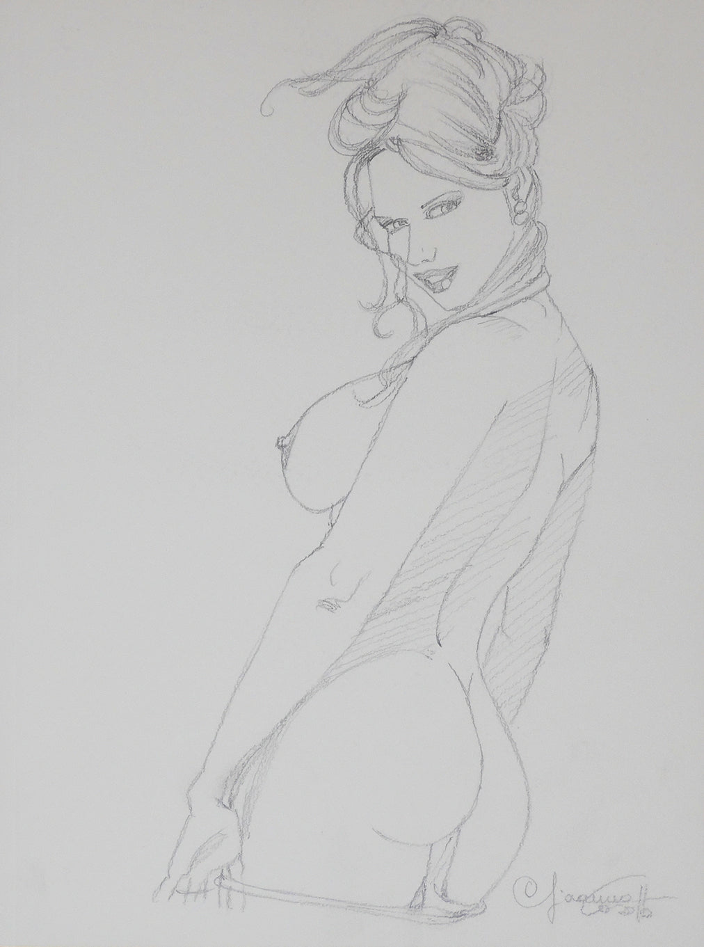 Casotto Volume Sketch Book 2 - Modelle- Limited con disegno originale 9 - P.A. -