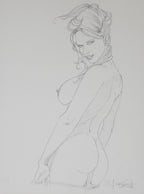 Casotto Volume Sketch Book 2 - Modelle- Limited con disegno originale 9 - P.A. -