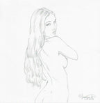 Portfolio Libro nero - Prurito con disegno originale 28