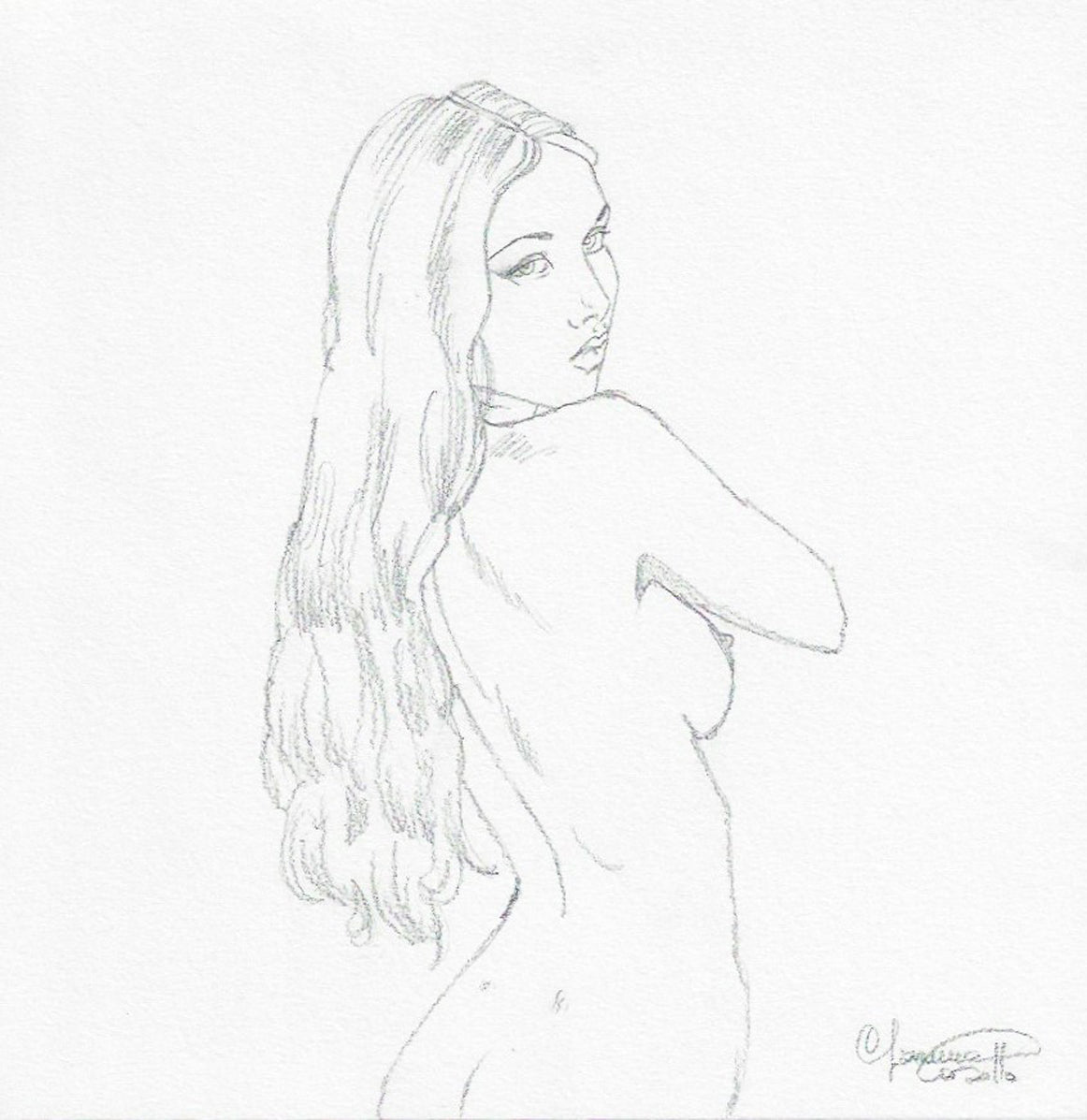 Portfolio Libro nero - Prurito con disegno originale 28