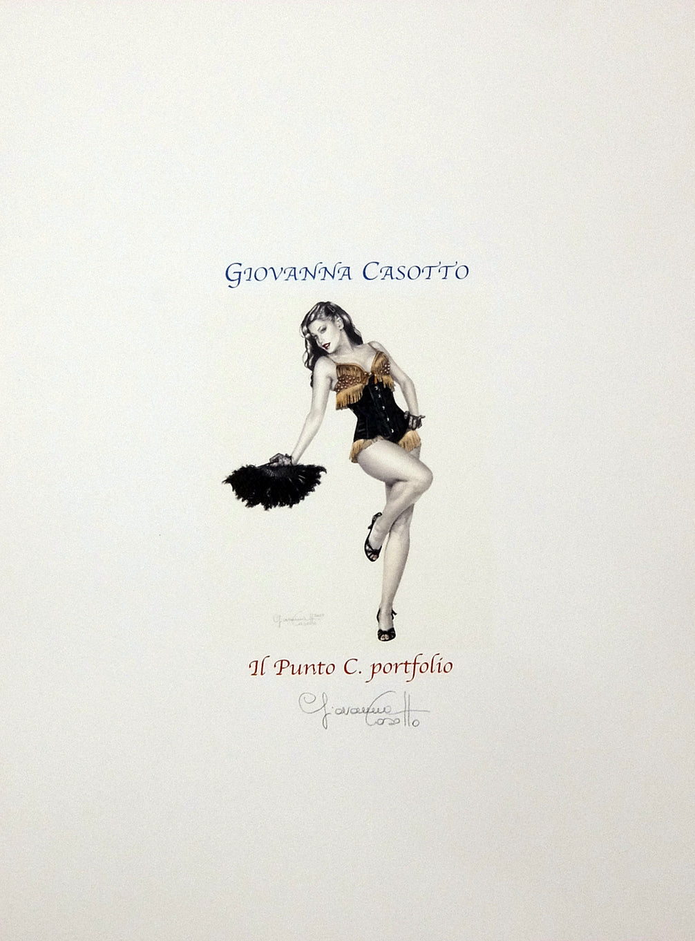 Portfolio Il Punto C. con Disegno Originale 4 - Grifo Edizioni