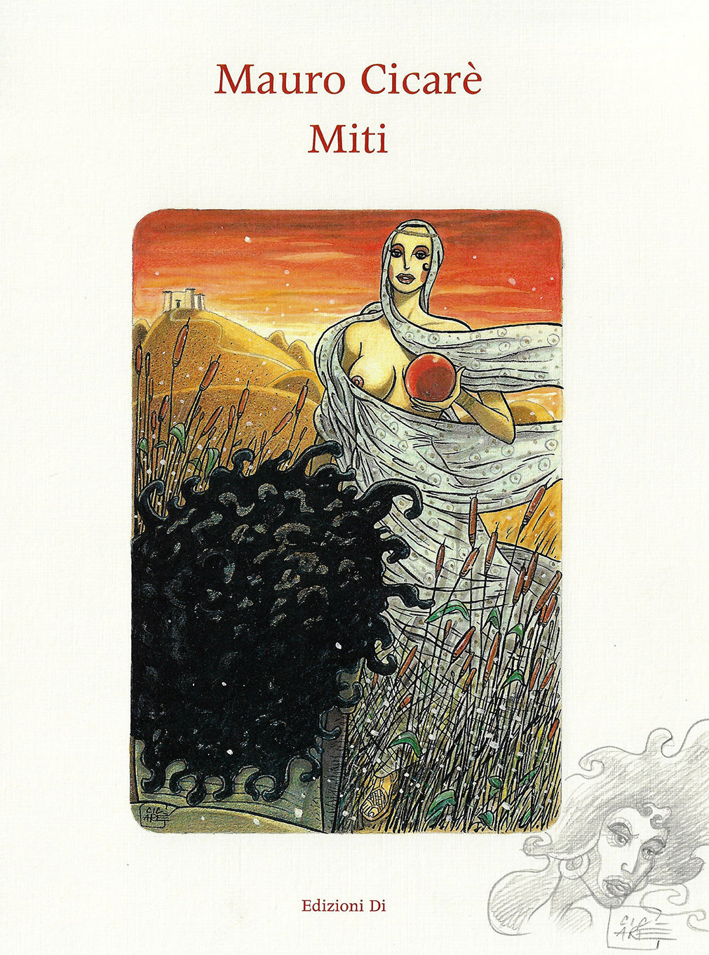 Cicaré Portfolio Miti con disegno originale 4