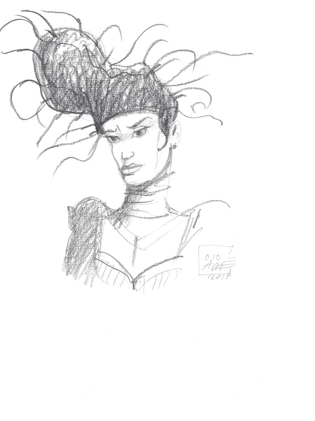 Cicaré Portfolio Miti con disegno originale 2