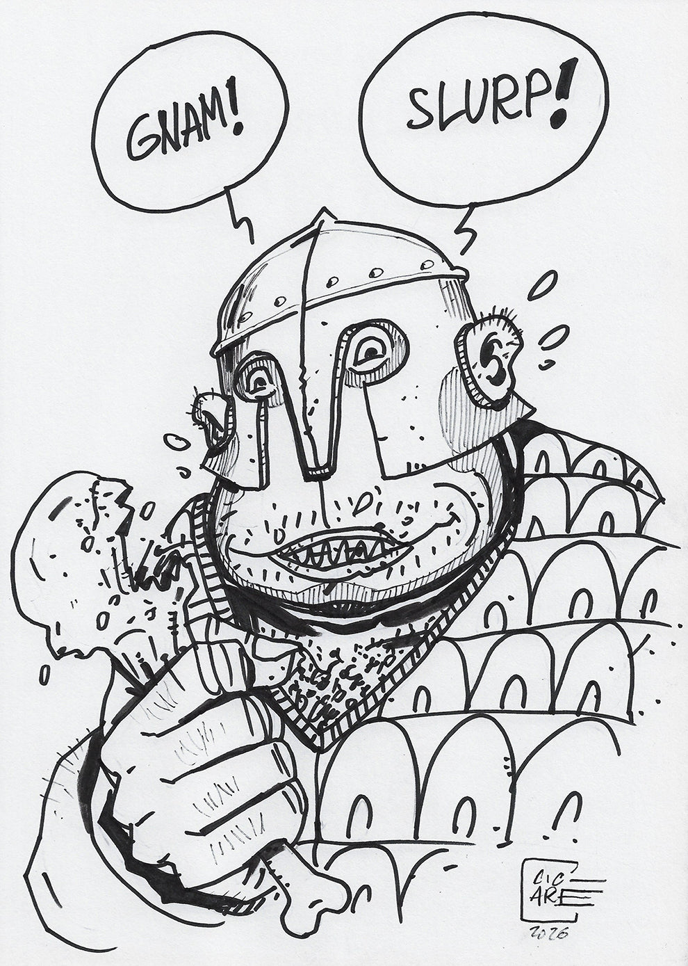 Volume Morgante con disegno originale. 1