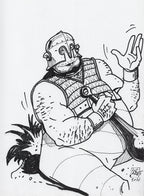 Volume Morgante con disegno originale. 2