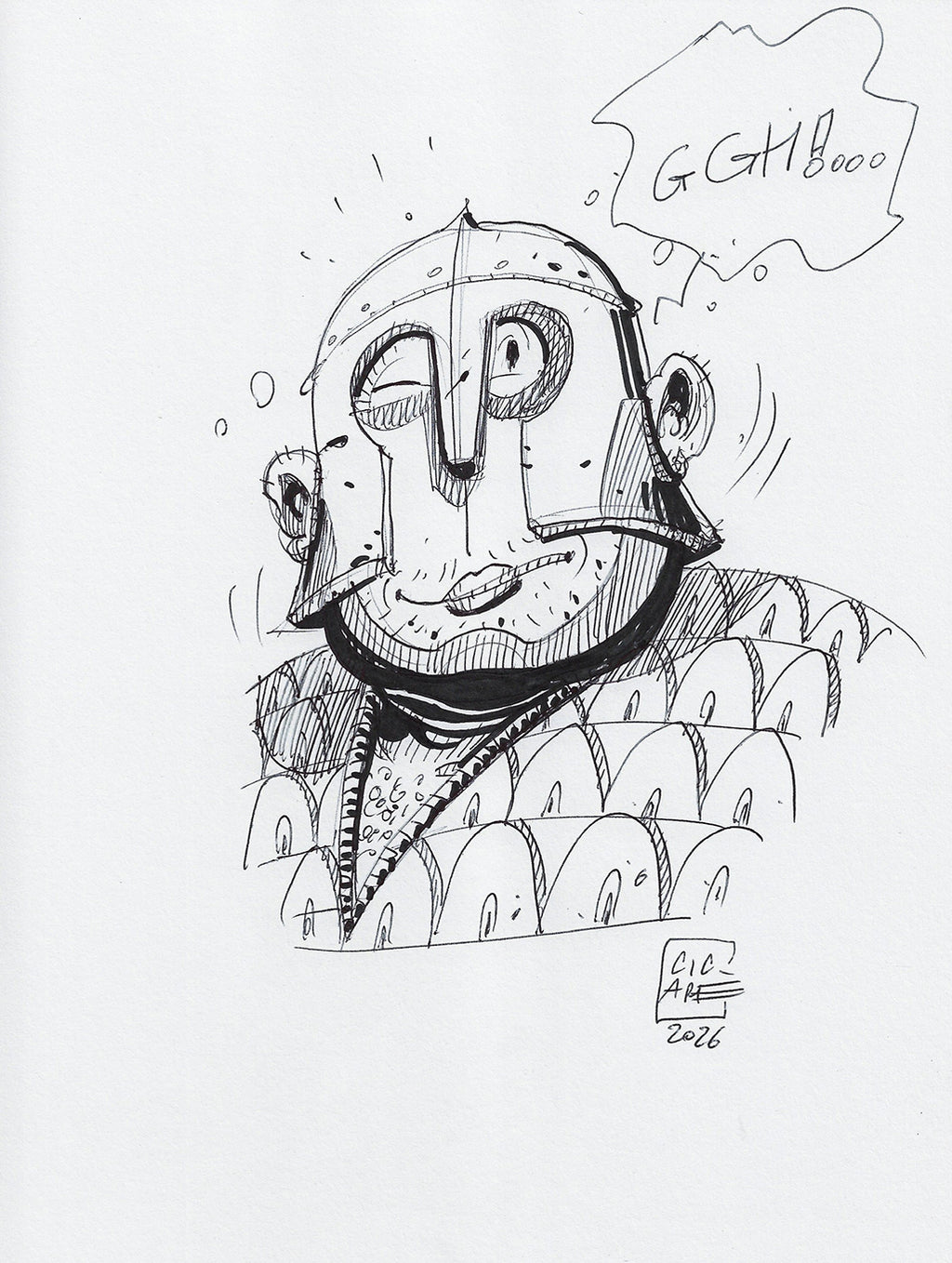Volume Morgante con disegno originale 10