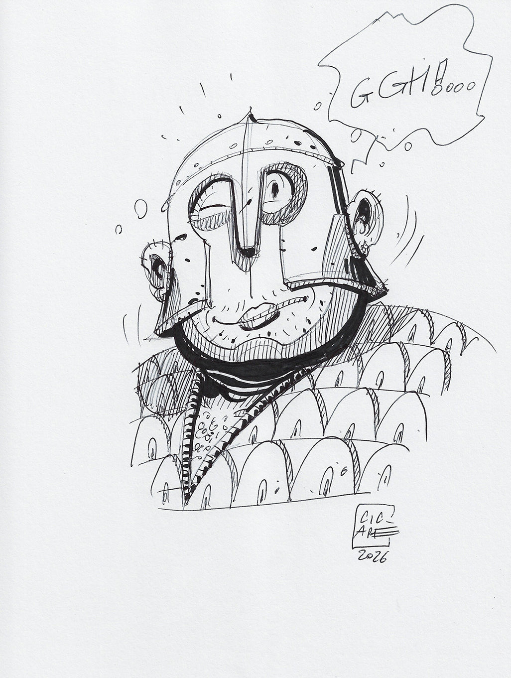 Volume Morgante con disegno originale 10