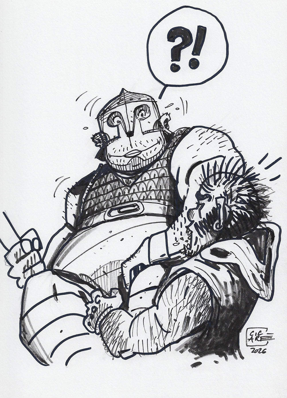 Volume Morgante con disegno originale. 5