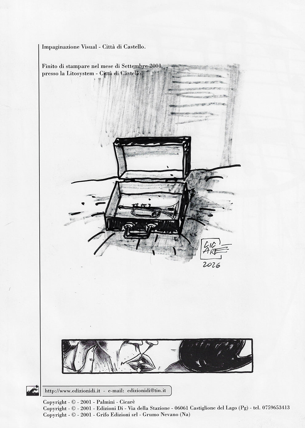 Cicarè Volume Quasi con disegno originale
