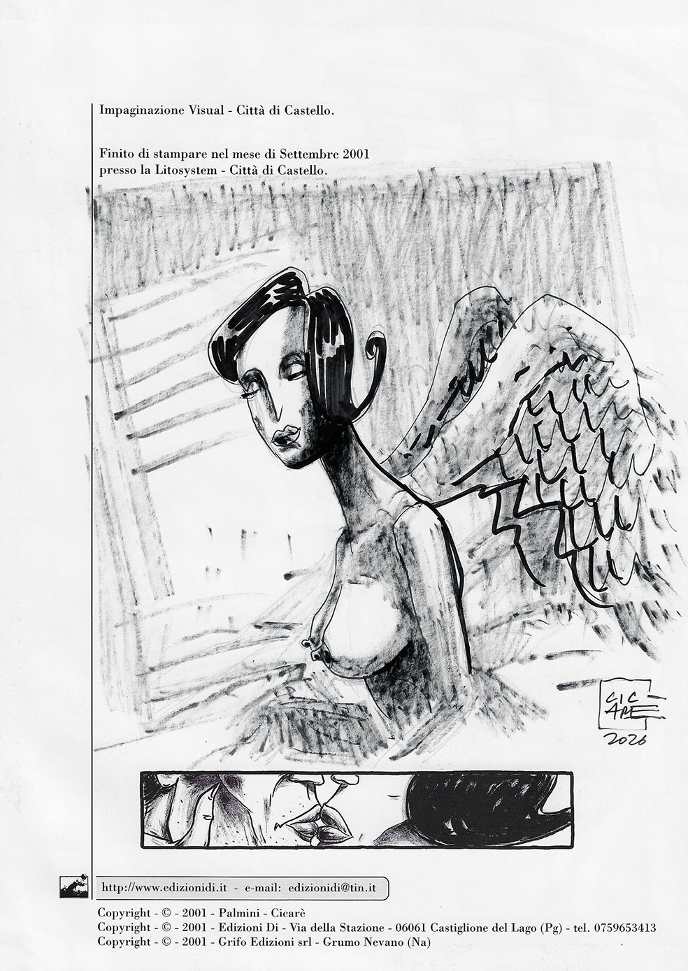 Cicarè Volume Quasi con disegno originale 2