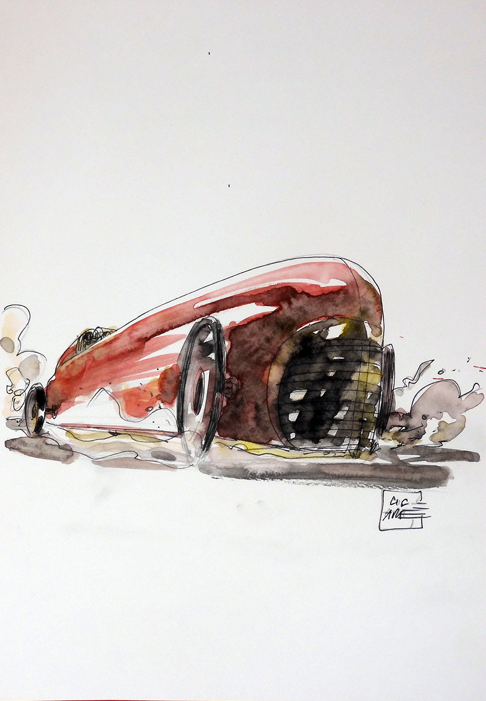 Portfolio Vitesse Firmato con Disegno Originale 5