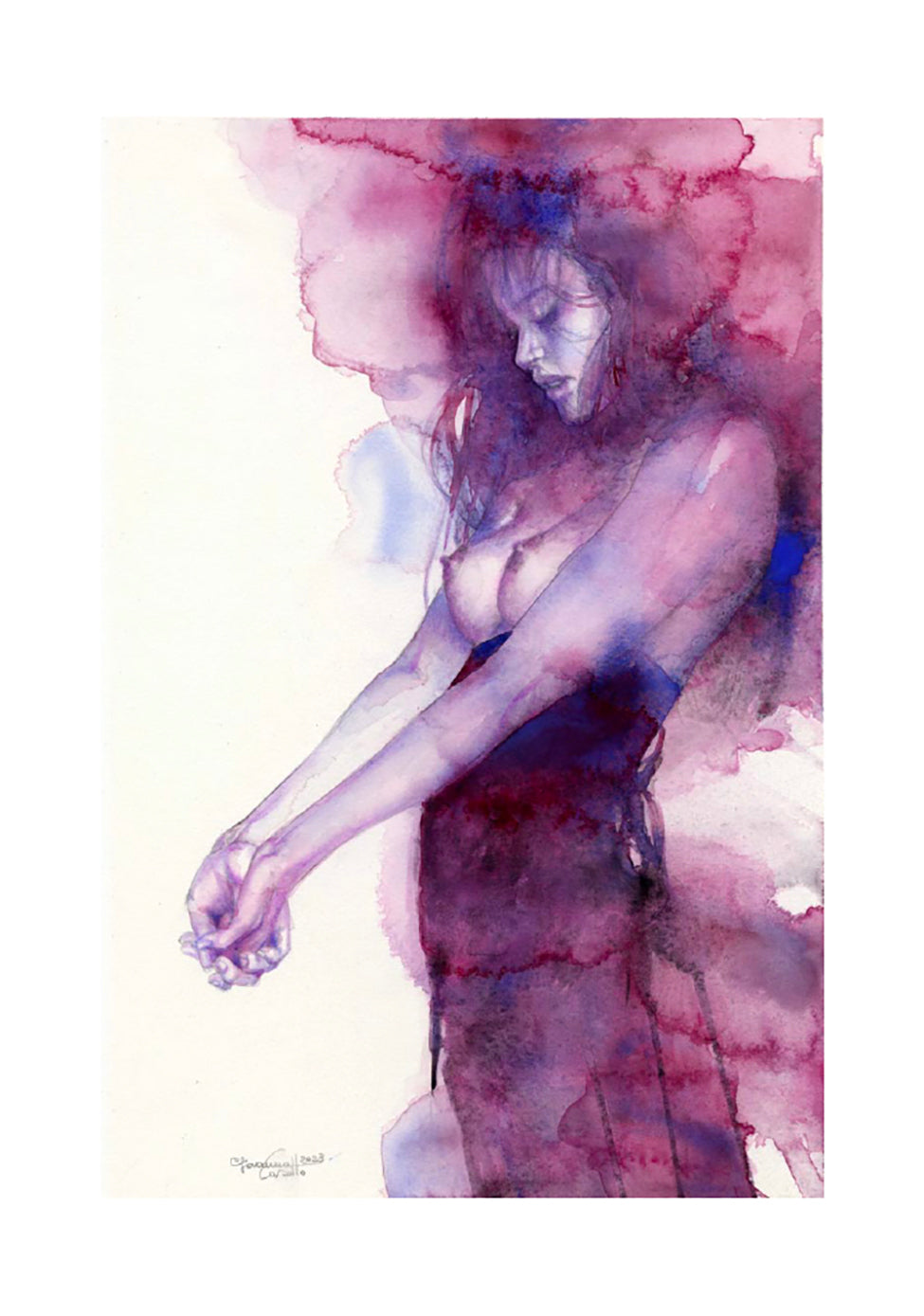 Casotto Portfolio Nebulose con disegno originale 13