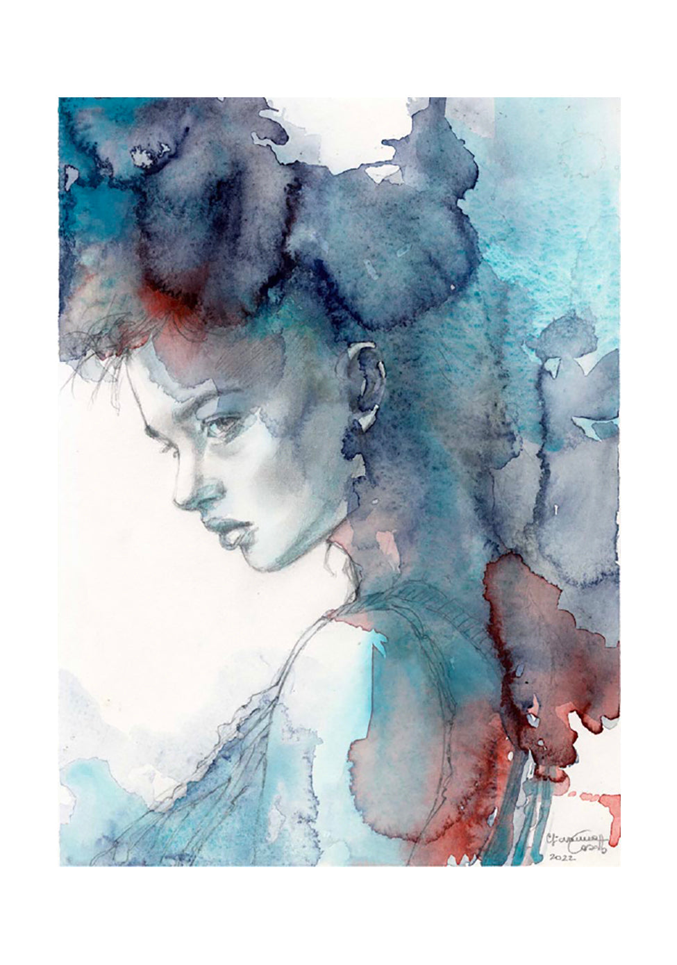 Casotto Portfolio Nebulose con disegno originale 9