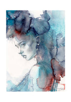 Casotto Portfolio Nebulose con Bacio originale P.A.