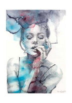 Casotto Portfolio Nebulose con Bacio originale P.A.