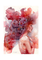 Casotto Portfolio Nebulose con Bacio originale P.A.