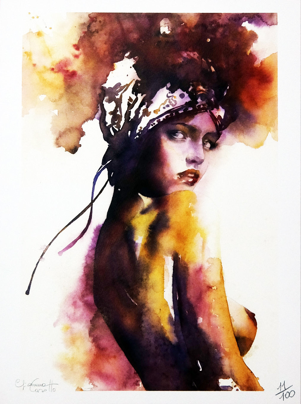 Portfolio Watererotics Girls con Disegno Originale 11 - Grifo Edizioni