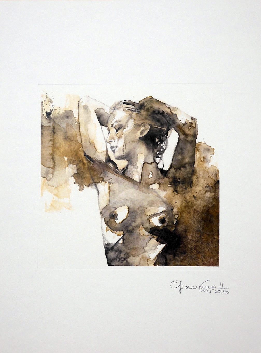 Casotto Portfolio Acquarelle con disegno originale 4