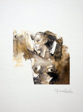 Casotto Portfolio Acquarelle con Disegno Originale N ° 31