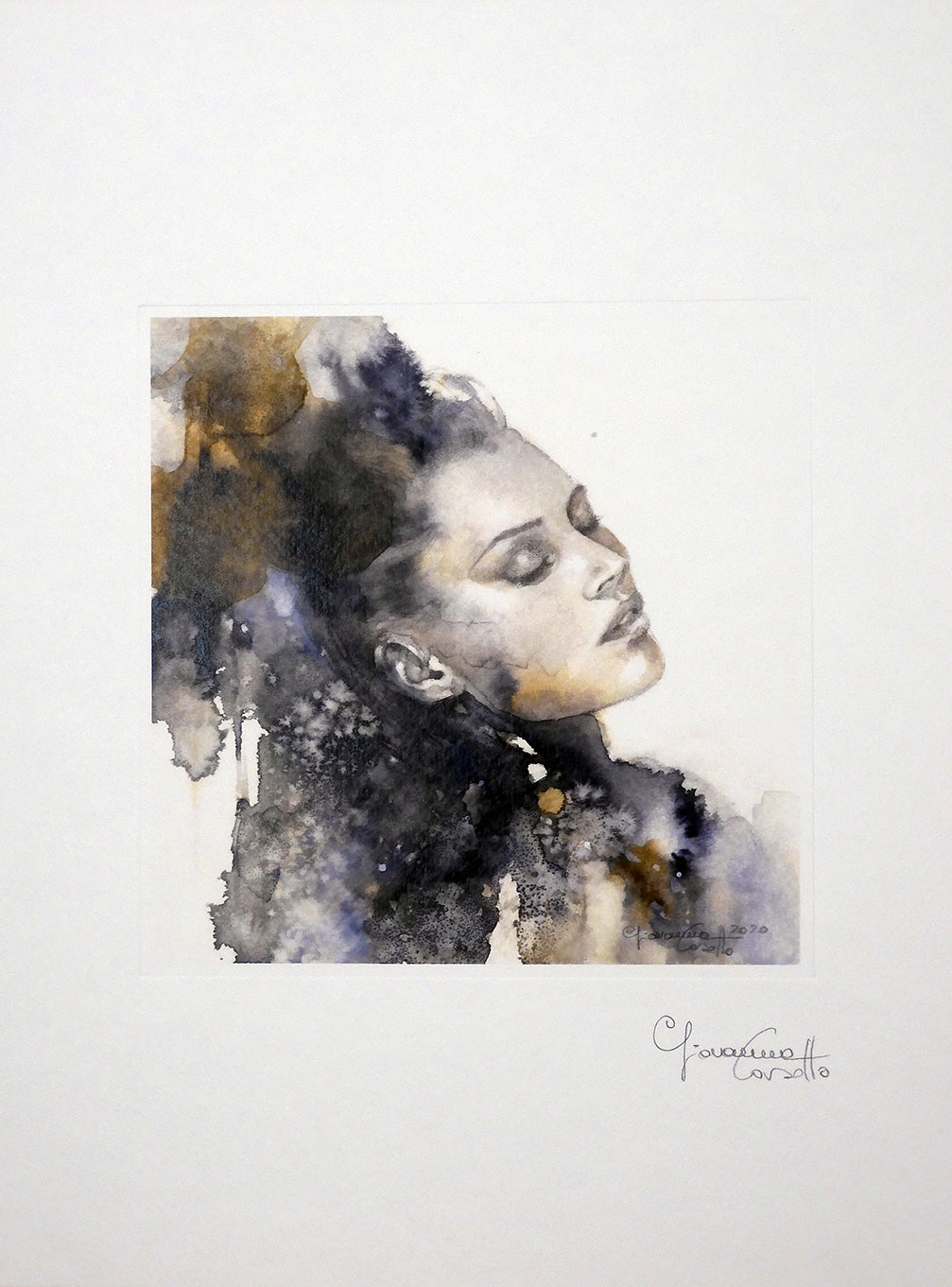 Casotto Portfolio Acquarelle con disegno originale 4