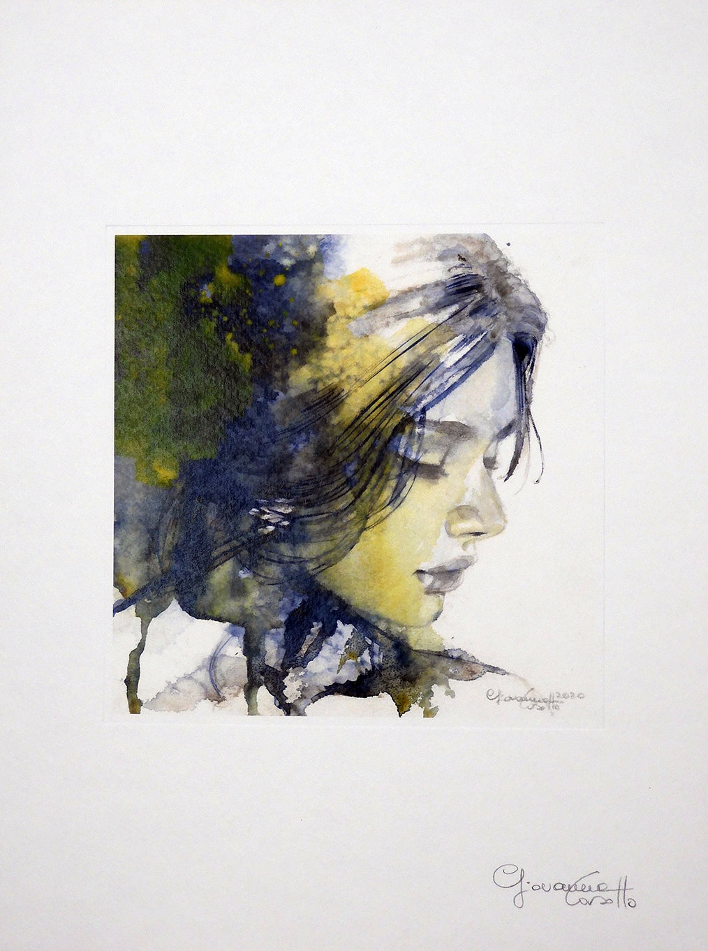 Casotto Portfolio Acquarelle con disegno originale 11