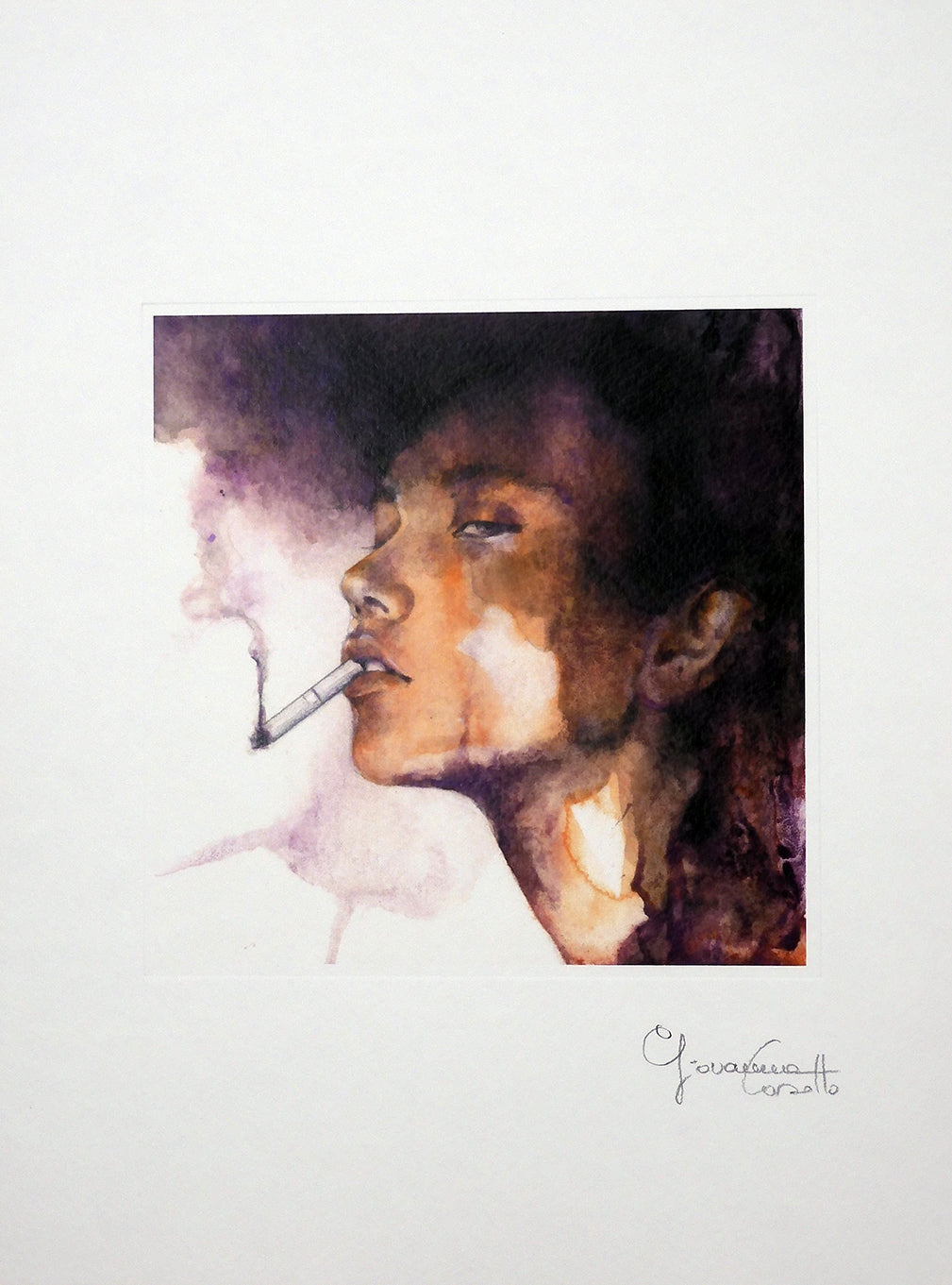 Casotto Portfolio Acquarelle con disegno originale 4