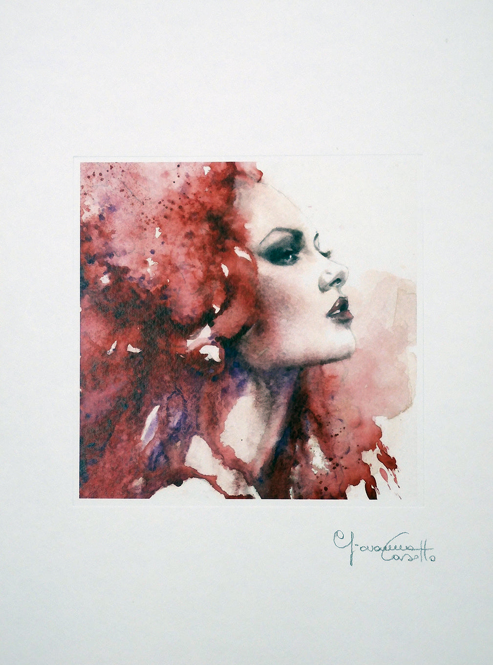 Casotto Portfolio Acquarelle con disegno originale 4