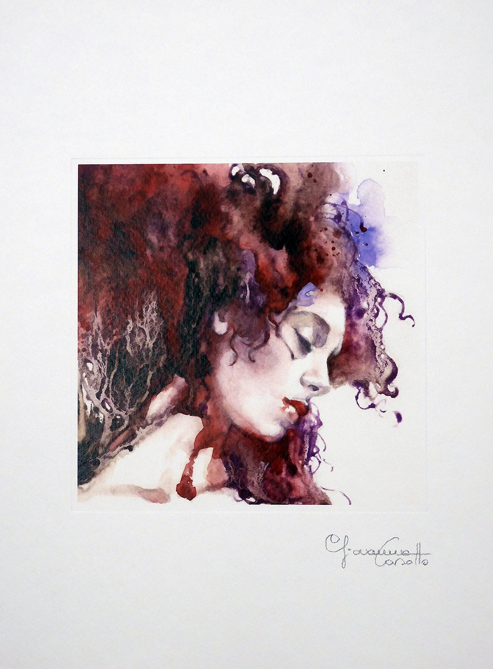 Casotto Portfolio Acquarelle con disegno originale 4