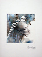 Casotto Portfolio Watercolors with Original Drawing No. 30